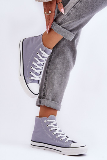Klassiek model sneakers in grijze kleur Remos 2