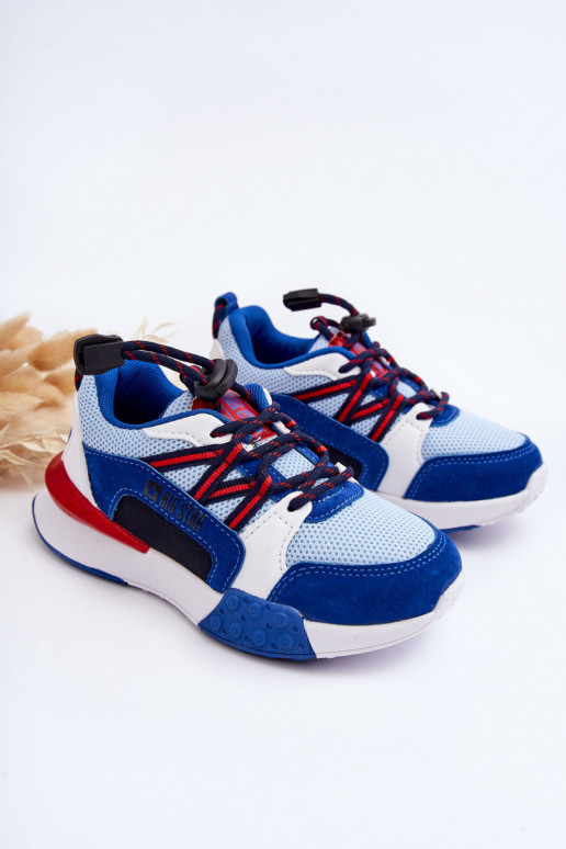 Kindersportschoenen Memory Foam System Big Star LL374220 blauwe kleur Kindersportschoenen Memory Foam System Big Star LL374220 blauwe kleur