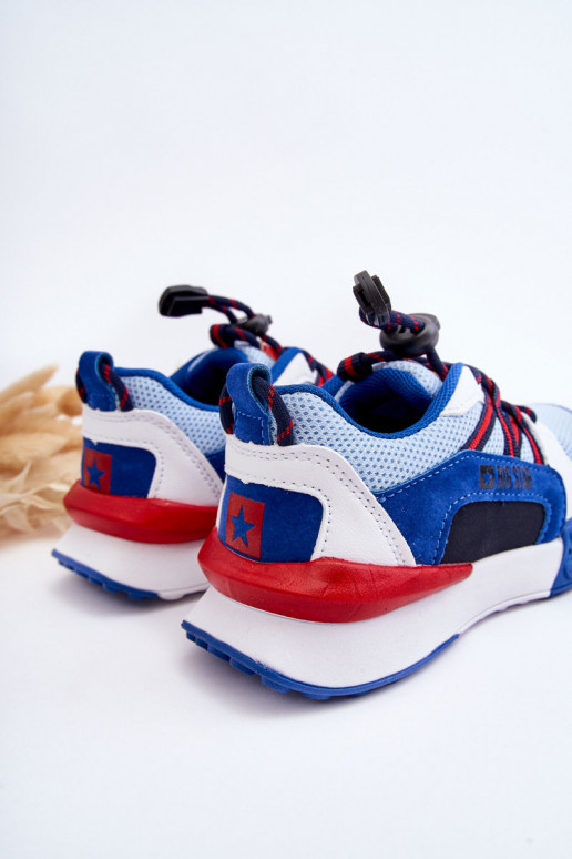 Kindersportschoenen Memory Foam System Big Star LL374220 blauwe kleur Kindersportschoenen Memory Foam System Big Star LL374220 blauwe kleur