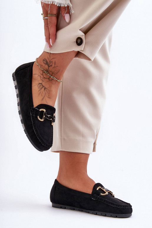 Suède mocassins met ornamenten in groene kleur Dionira Suède mocassins met ornamenten in groene kleur Dionira