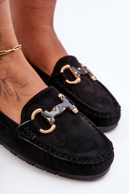 Suède mocassins met ornamenten in groene kleur Dionira Suède mocassins met ornamenten in groene kleur Dionira