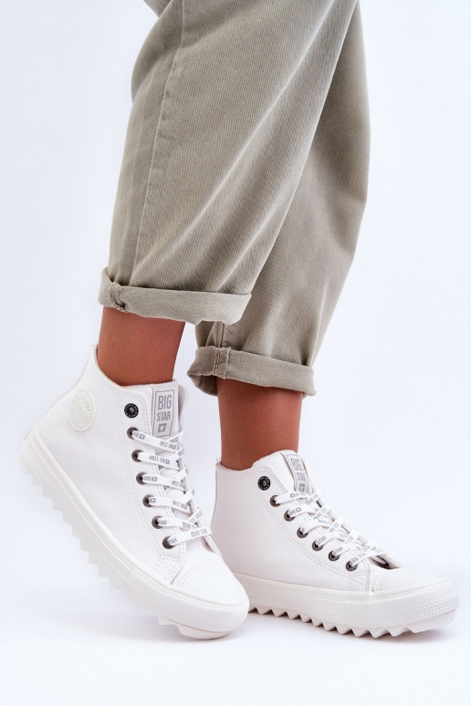 Chaussures de loisirs Big Star couleur blanc réchauffé GG274108 Chaussures de loisirs Big Star couleur blanc réchauffé GG274108