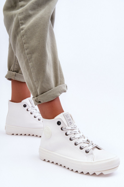 Freizeitschuhe Big Star warmweiße Farbe GG274108