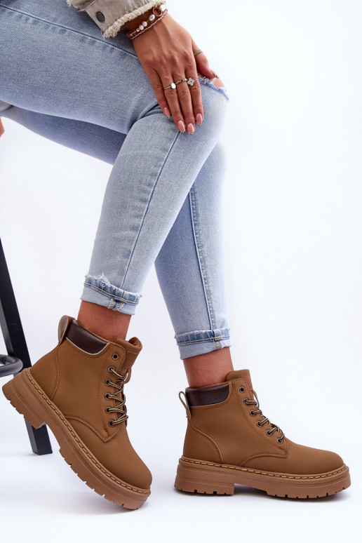 Schuhe Stiefel warm beige Corbin Schuhe Stiefel warm beige Corbin