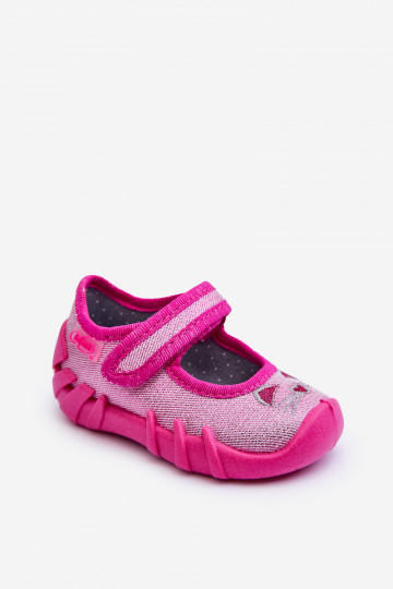 Schoenen/pantoffels met glans Befado 109P235 roze