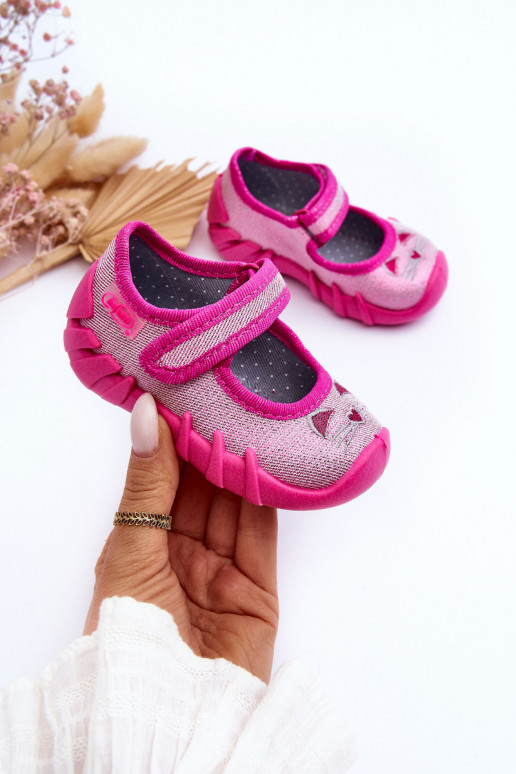 Chaussures/chaussons avec brillance Befado 109P235 rose Chaussures/chaussons avec brillance Befado 109P235 rose