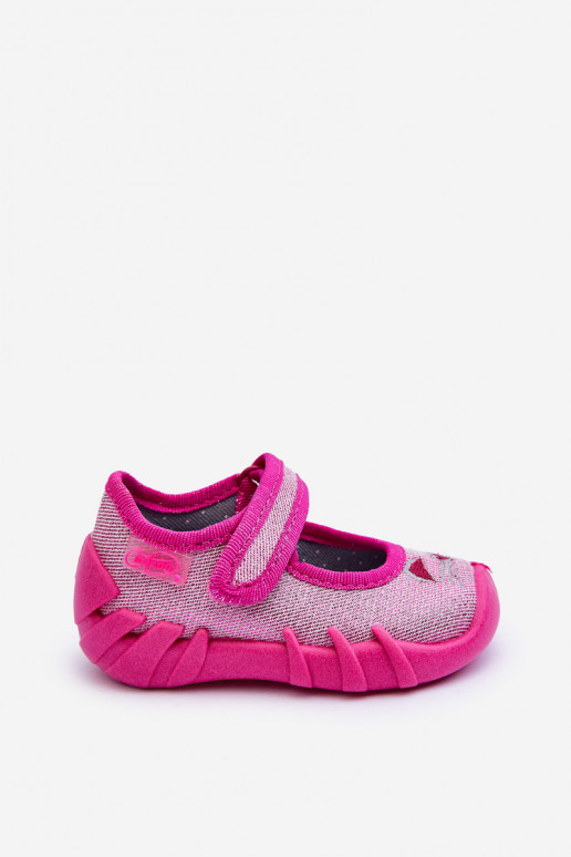 Chaussures/chaussons avec brillance Befado 109P235 rose Chaussures/chaussons avec brillance Befado 109P235 rose
