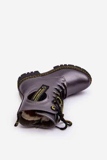 Chaussures chaudes pour enfants chaussures couleur gris Iomare 2
