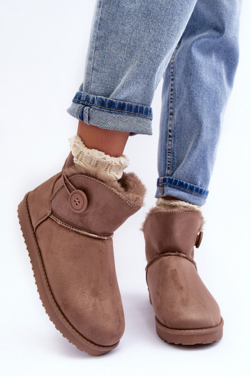 verwarmde snowboots met ornamenten beige Siriol 2