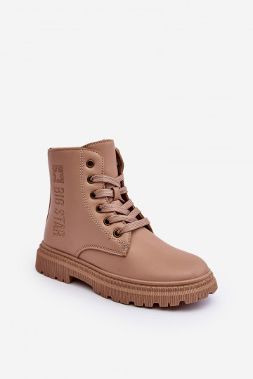 Bottes enfants réchauffées Big Star MM374154 couleur beige