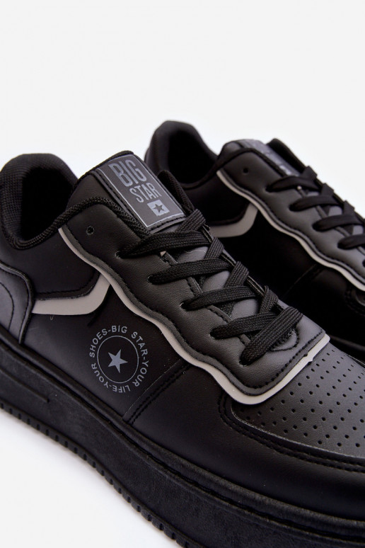 Chaussures de sport pour femmes, baskets Big Star MM274232 couleur noire