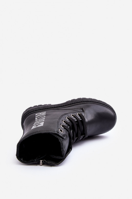 Laarzen Kinderen verwarmd Big Star MM374152 zwarte kleur Laarzen Kinderen verwarmd Big Star MM374152 zwarte kleur