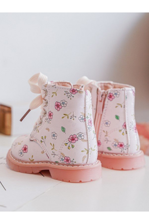 Bottes enfants réchauffées avec fermetures éclair couleur rose Dolida Bottes enfants réchauffées avec fermetures éclair couleur rose Dolida