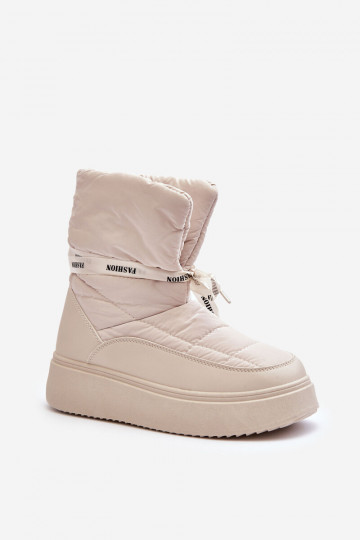bottes de neige Wiązaniem ivoire Siracna