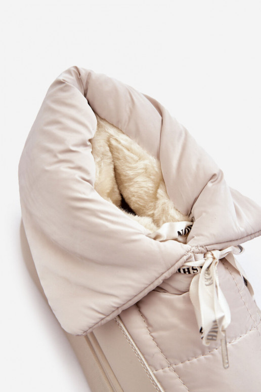 Schneestiefel Wiązaniem Elfenbein Siracna Schneestiefel Wiązaniem Elfenbein Siracna