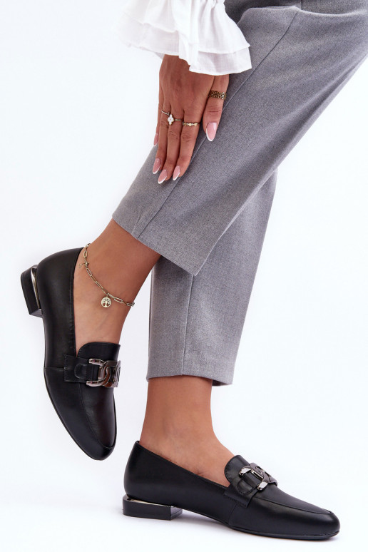 mocassins pour femmes avec ornements en noir Camilena mocassins pour femmes avec ornements en noir Camilena