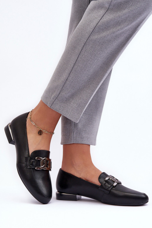 mocassins pour femmes avec ornements en noir Camilena mocassins pour femmes avec ornements en noir Camilena