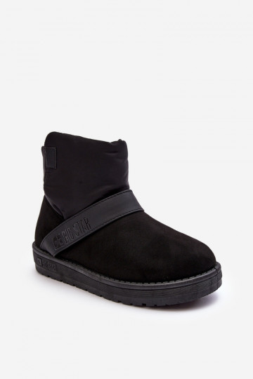 bottes de neige réchauffées avec plateforme noir Big Star MM274151