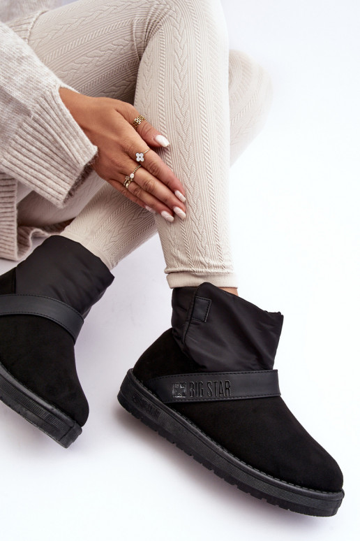 snowboots verwarmd met platform zwart Big Star MM274151 snowboots verwarmd met platform zwart Big Star MM274151