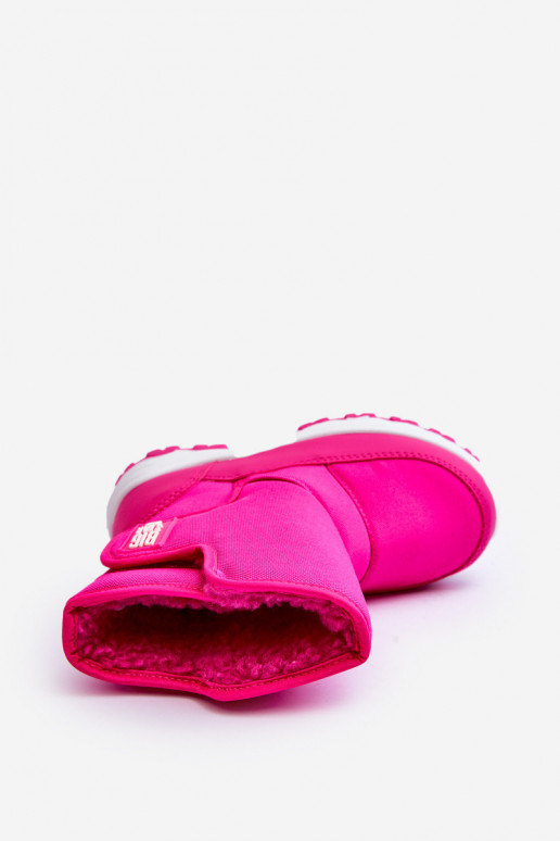 bottes de neige chauffées avec attaches adhésives Enfant rose Big Star MM374121 bottes de neige chauffées avec attaches adhésives Enfant rose Big Star MM374121