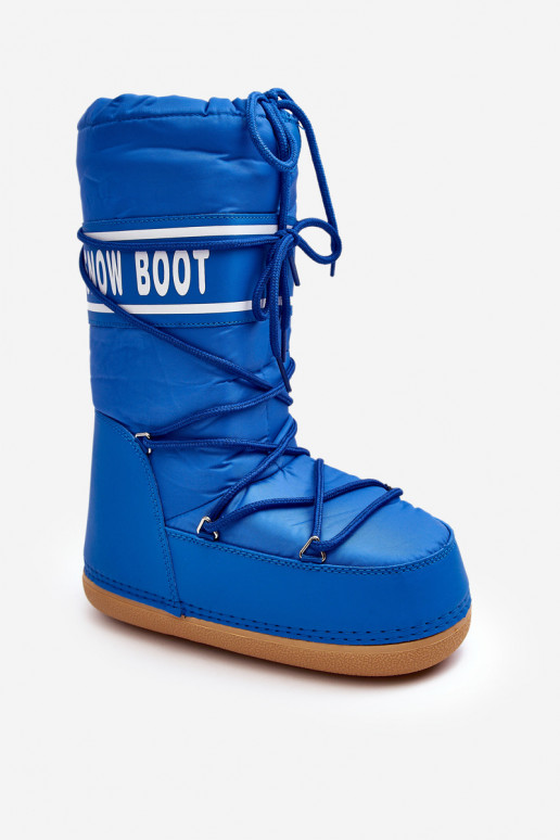 snowboots blauwe kleur Venila snowboots blauwe kleur Venila