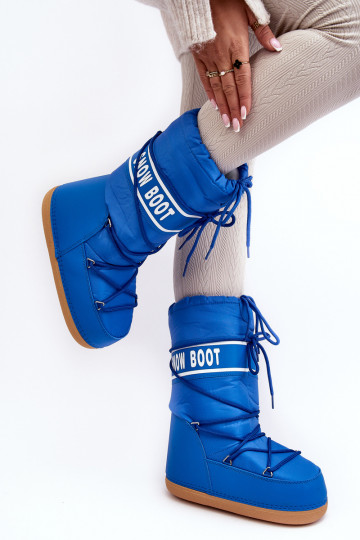 bottes de neige couleur bleue Venila 2