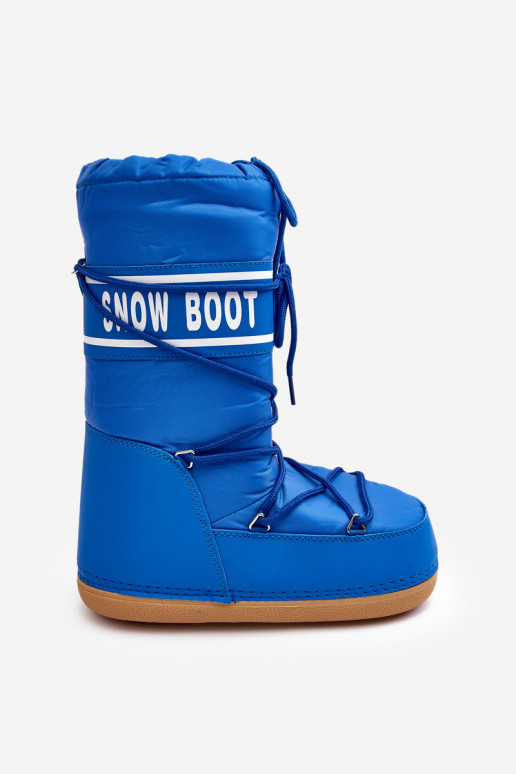bottes de neige couleur bleue Venila
