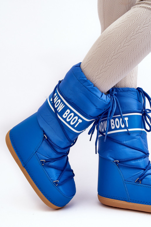 snowboots blauwe kleur Venila snowboots blauwe kleur Venila