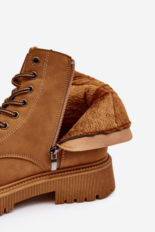 Gewärmte Stiefel in brauner Farbe Felizia