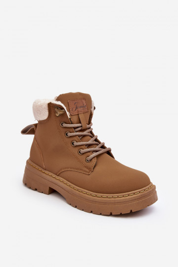bottes de couleur marron chaude Lynnvia