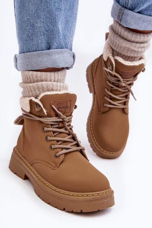 bottes de couleur marron chaude Lynnvia bottes de couleur marron chaude Lynnvia