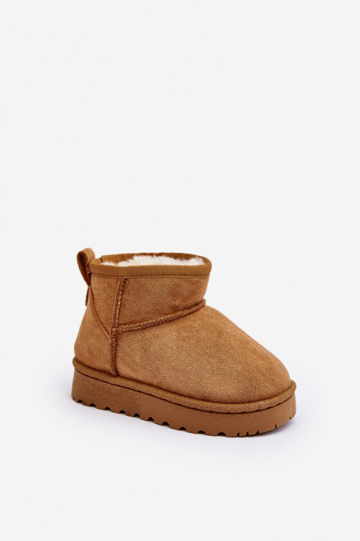 Kindersnowboots Laarzen verwarmd bruin Nallita Kindersnowboots Laarzen verwarmd bruin Nallita