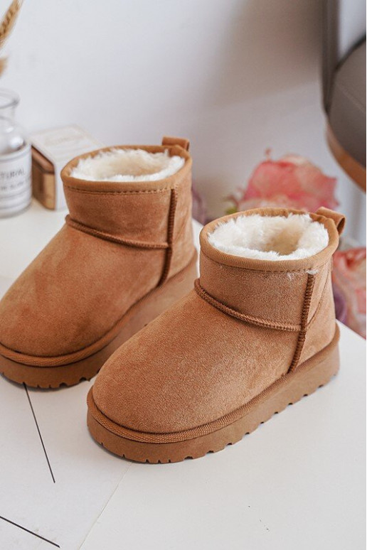 Kindersnowboots Laarzen verwarmd bruin Nallita Kindersnowboots Laarzen verwarmd bruin Nallita