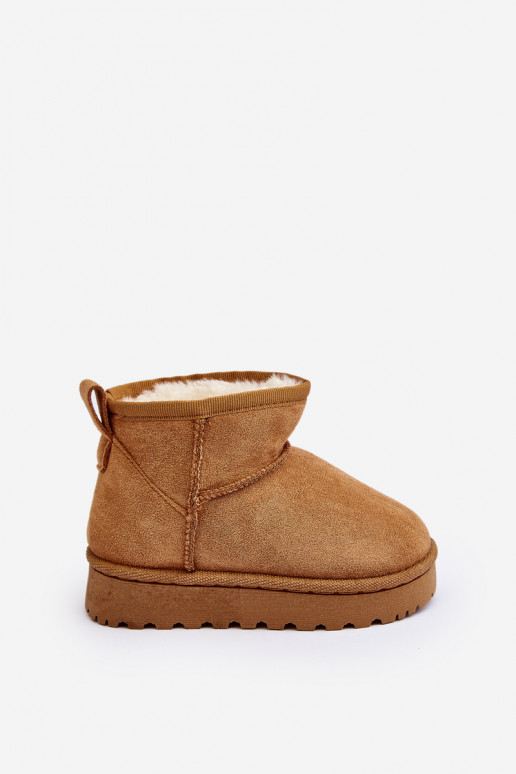 Kindersnowboots Laarzen verwarmd bruin Nallita Kindersnowboots Laarzen verwarmd bruin Nallita