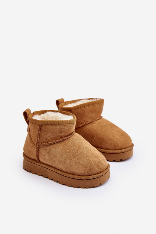 Kindersnowboots Laarzen verwarmd bruin Nallita Kindersnowboots Laarzen verwarmd bruin Nallita