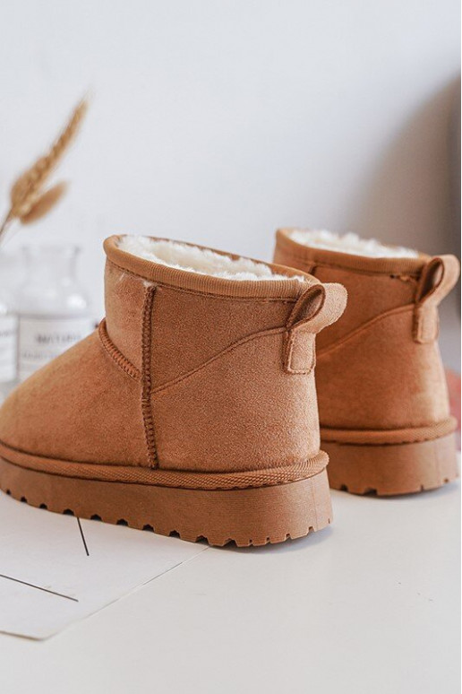 Kindersnowboots Laarzen verwarmd bruin Nallita Kindersnowboots Laarzen verwarmd bruin Nallita