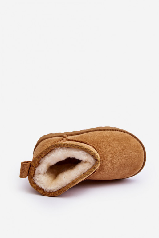 Bottes de neige pour enfants Bottes réchauffées marron Nallita