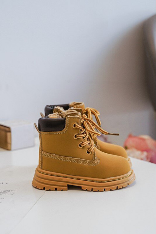 Bottes pour enfants avec fermetures éclair couleur marron Bansi Bottes pour enfants avec fermetures éclair couleur marron Bansi