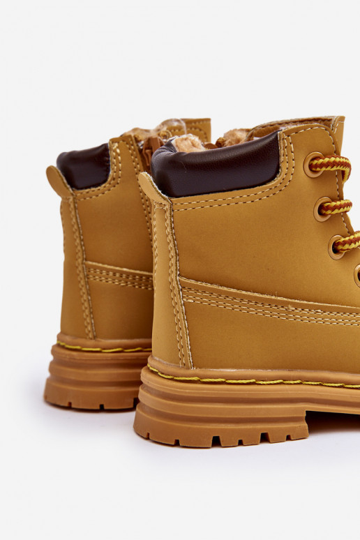 Bottes pour enfants avec fermetures éclair couleur marron Bansi Bottes pour enfants avec fermetures éclair couleur marron Bansi