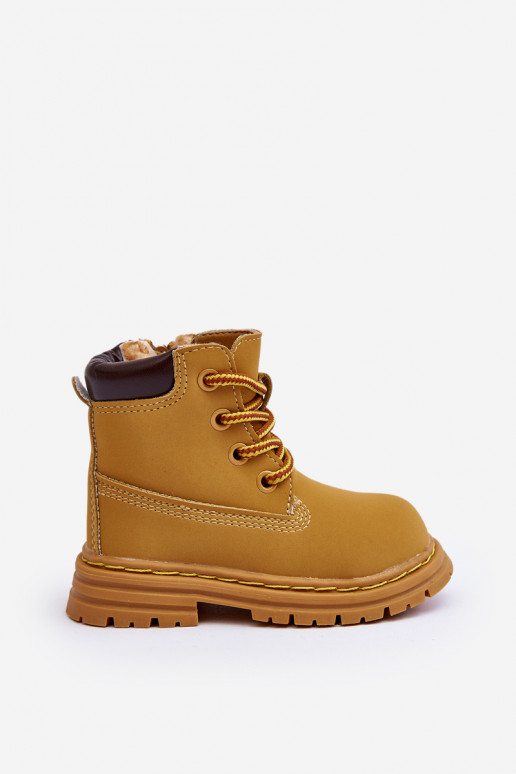 Bottes pour enfants avec fermetures éclair couleur marron Bansi Bottes pour enfants avec fermetures éclair couleur marron Bansi