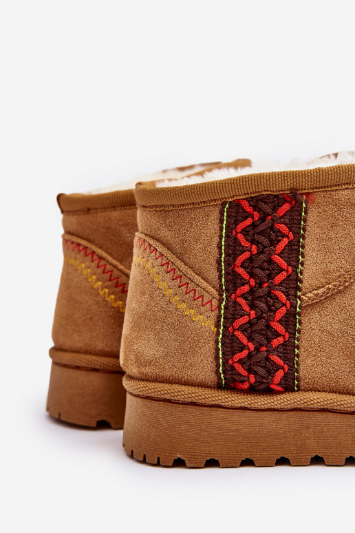 snowboots Kinderlaarzen verwarmde bruine kleur Leonora snowboots Kinderlaarzen verwarmde bruine kleur Leonora