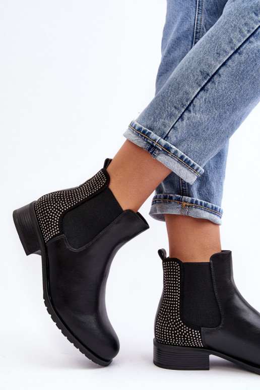 Bottines en noir Donname Bottines en noir Donname