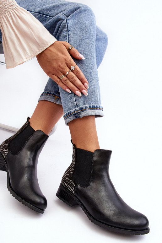 Bottines en noir Donname Bottines en noir Donname