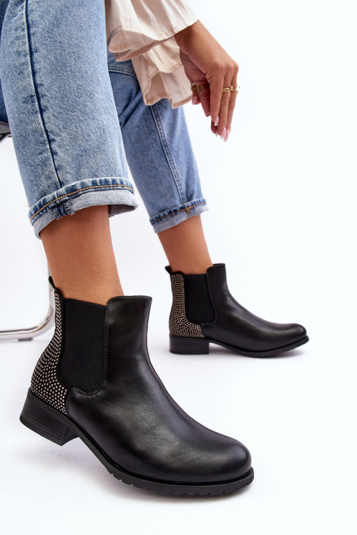 Bottines en noir Donname Bottines en noir Donname