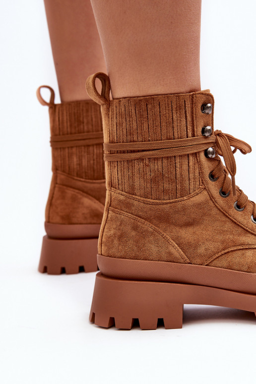 Bottines à lacets marron Gordts Bottines à lacets marron Gordts