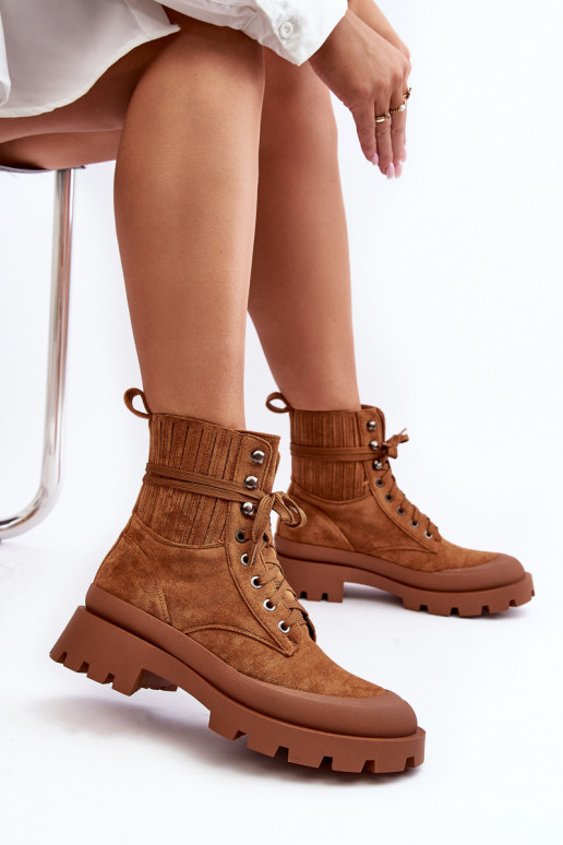 Bottines à lacets marron Gordts Bottines à lacets marron Gordts