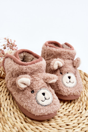 Chaussons enfants rose Eberra 2