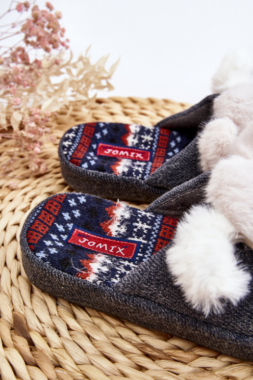 Chaussons enfant couleur gris Dasca Chaussons enfant couleur gris Dasca