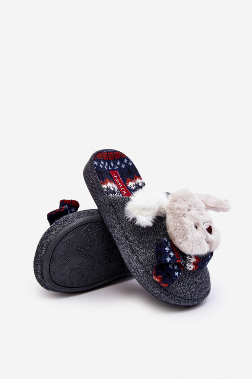 Chaussons enfant couleur gris Dasca Chaussons enfant couleur gris Dasca
