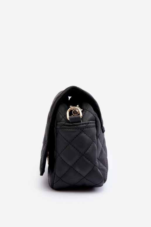 Modische Stepphandtasche NOBO NBAG-R3171-C020 schwarz Modische Stepphandtasche NOBO NBAG-R3171-C020 schwarz